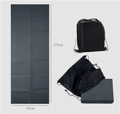 CHOOYOU Øko-venlig foldebar PVC-yogamåtte