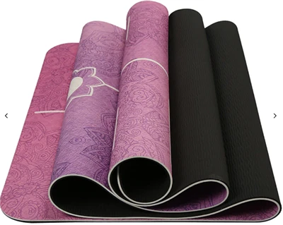 CHOOYOU skridsikker svedabsorberende tynd hot yogamåtte